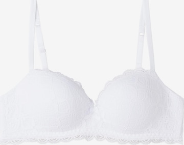 INTIMISSIMI Balconette Bra 'Claudia' in White: front