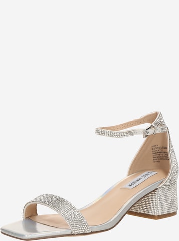 STEVE MADDEN Remienkové sandále 'Gena-R' - Strieborná: predná strana