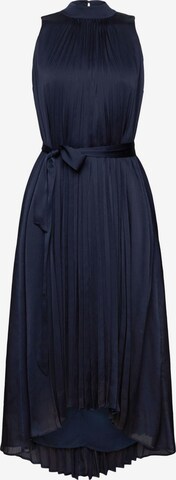 Robe de cocktail ESPRIT en bleu : devant