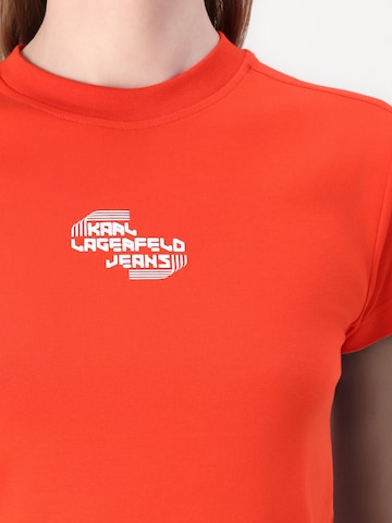 KARL LAGERFELD JEANS Футболка в Оранжевый
