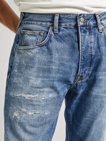 Pepe Jeans Tapered Jeans in Blau