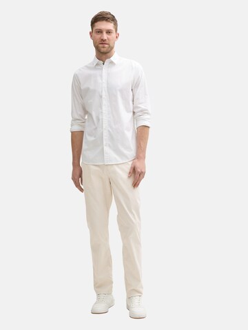 Regular Pantalon chino TOM TAILOR en beige