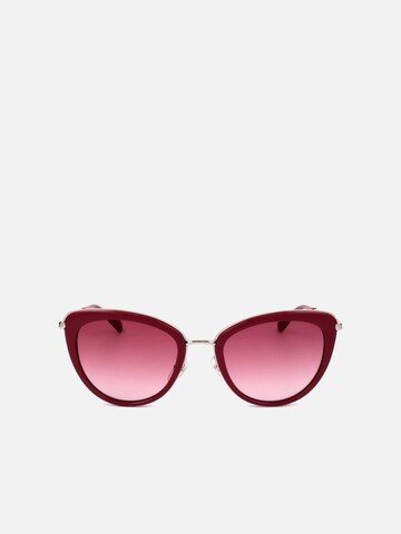 Lunettes de soleil Longchamp en rouge