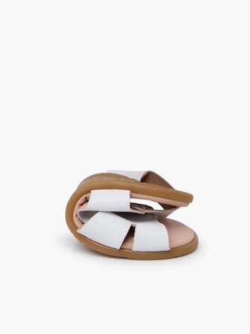 Sandales Pisamonas en blanc