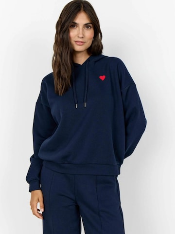 Felpa di Soyaconcept in blu: frontale