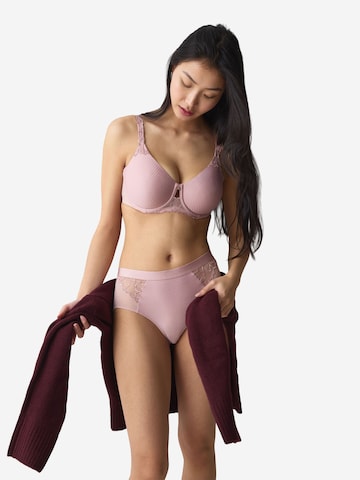 TRIUMPH Classic Bra 'Wild Azalea' in Pink