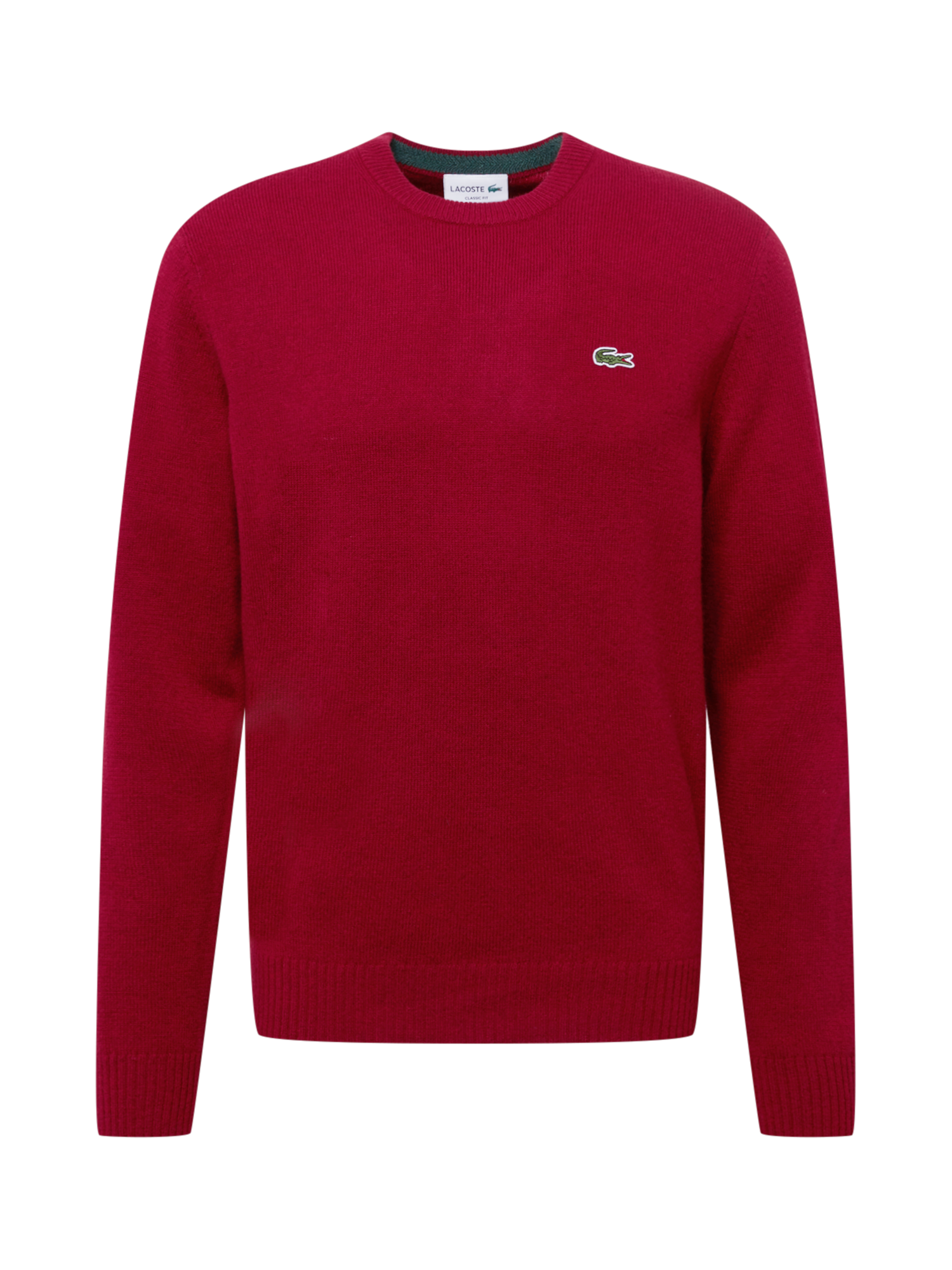 Pull-over LACOSTE en Rouge Rubis 