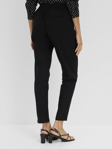 bonprix Regular Broek in Zwart