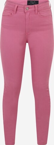Noisy May Petite Slimfit Jeans 'CALLIE' in Roze: voorkant