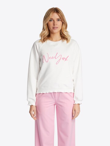 Rich & Royal Sweatshirt in Weiß: Vorderseite