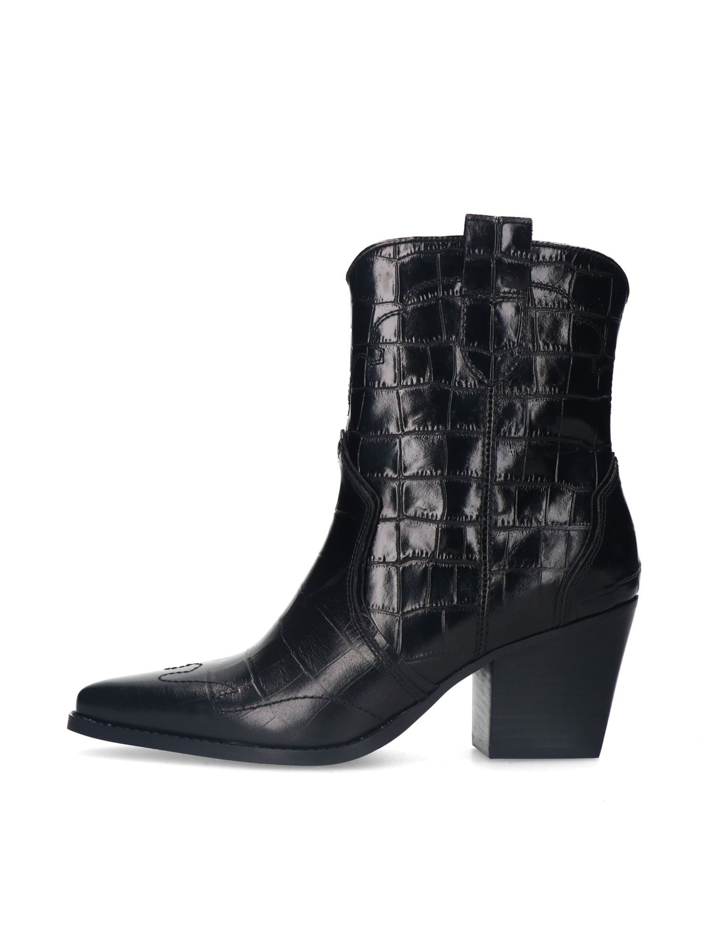 MANFIELD Cowboylaarzen in Zwart