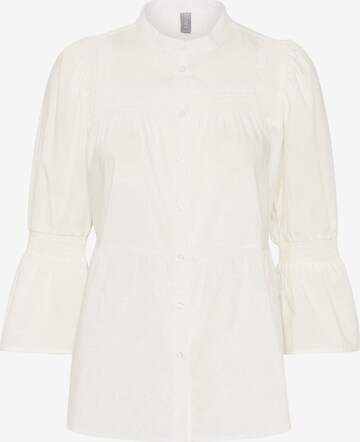 CULTURE Blouse 'Antoinett' in Wit: voorkant