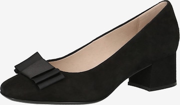 CAPRICE Pumps in Zwart: voorkant