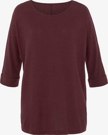 LASCANA Shirt in Red: front
