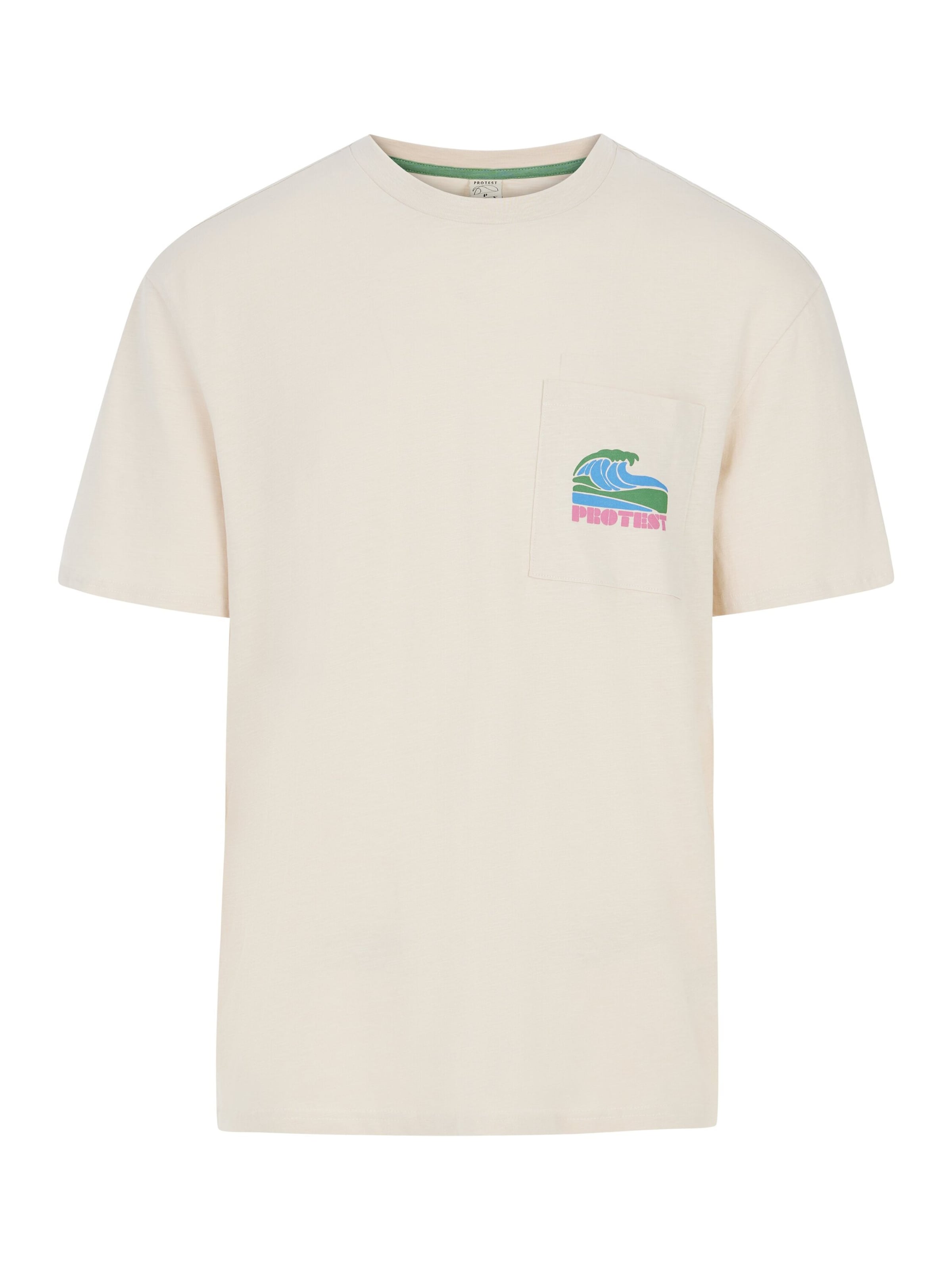 PROTEST Shirt 'PRTJake' in White: front