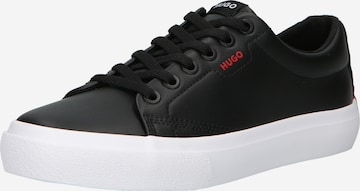 HUGO Sneakers 'Dyer Tenn' in Black: front
