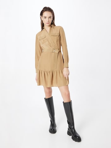 Lauren Ralph Lauren Shirt Dress 'MAGOMYR' in Beige: front