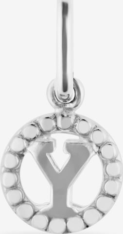 FAVS Pendant in Silver: front