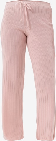 Jimmy Sanders Trousers in Pink: front
