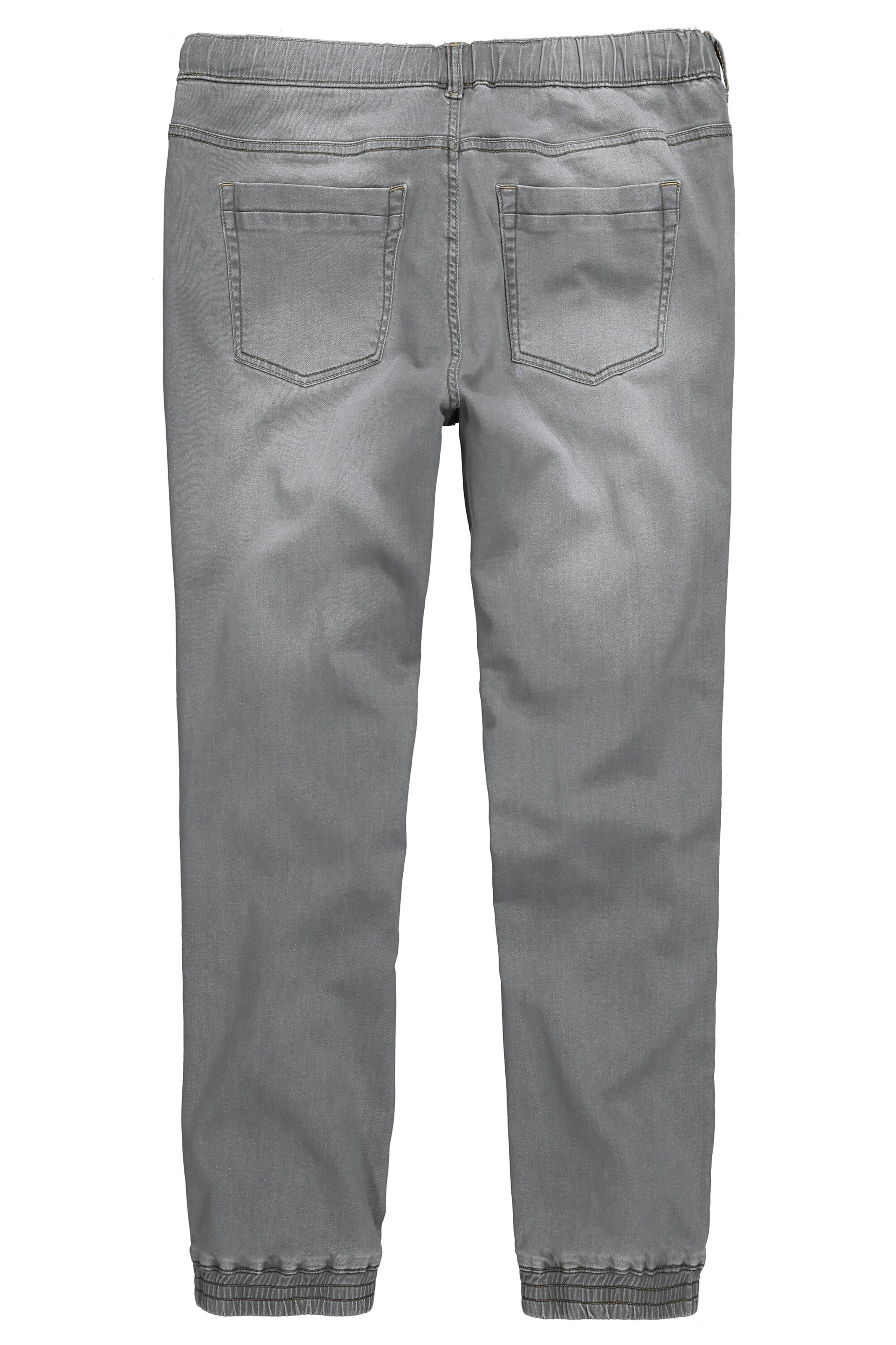 Men Plus Tapered Jeans in Grijs