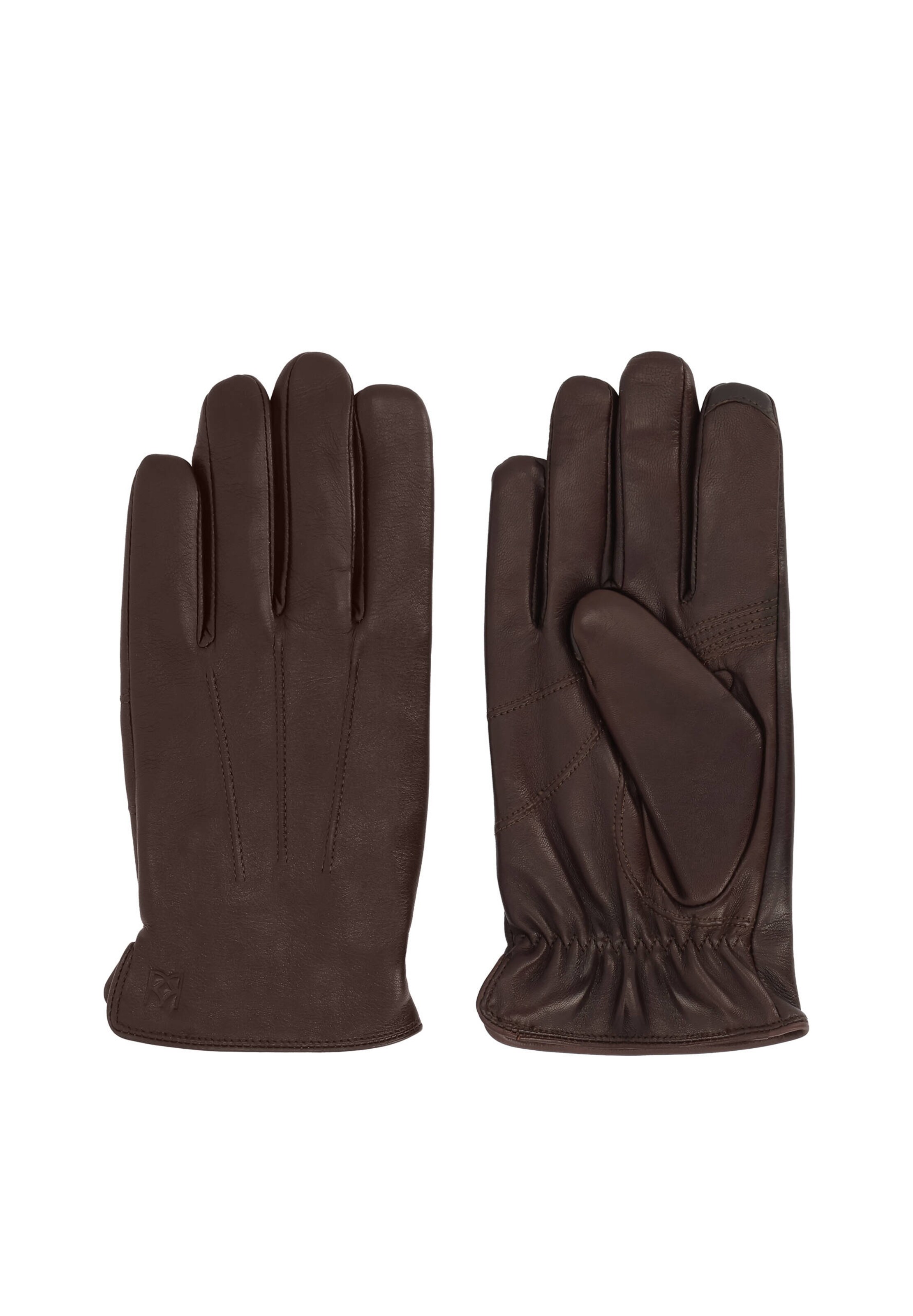 Kazar Full finger gloves in Brown