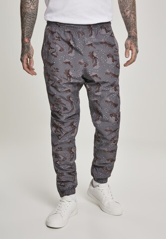 Urban Classics Tapered Broek in Grijs: voorkant