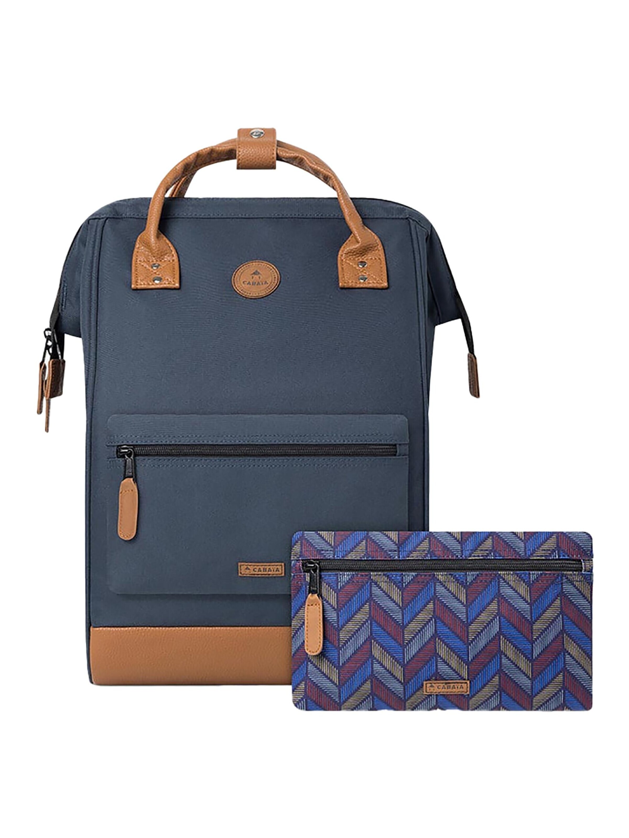 Cabaia Backpack 'Chicago L' in Mixed colors: front