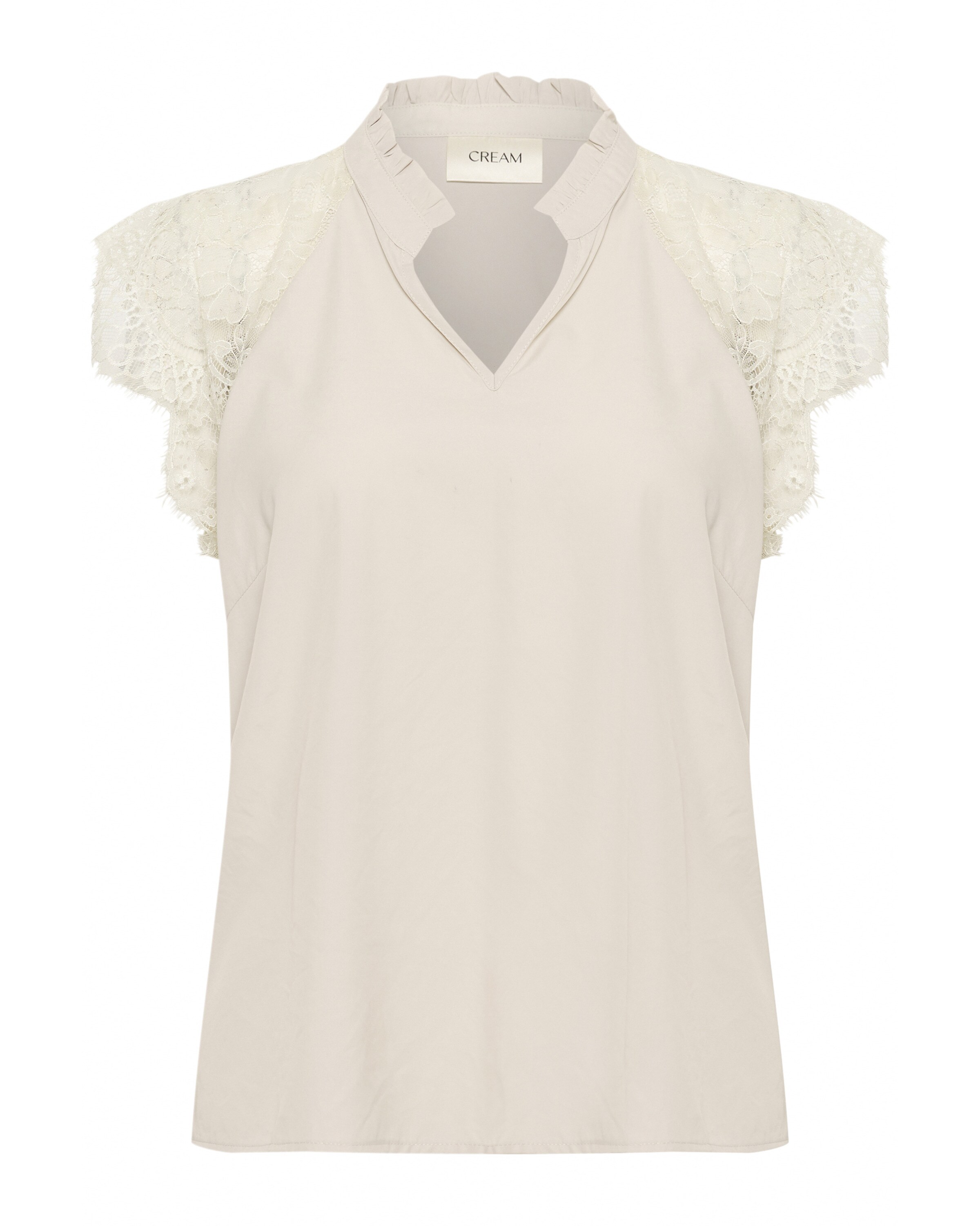 Cream Bluse 'Nola' i beige: forside