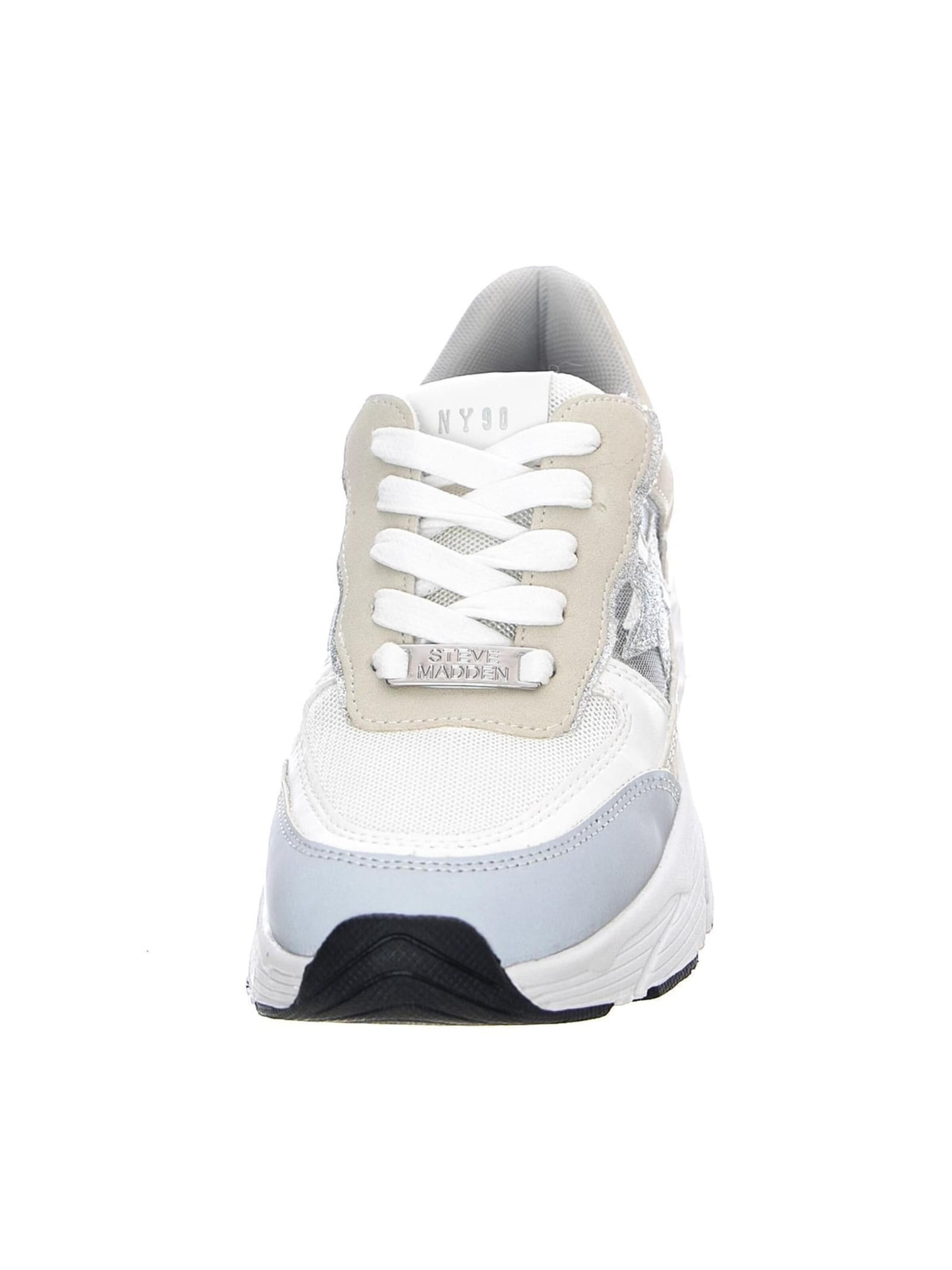 Baskets basses 'Francey Shoes' STEVE MADDEN en blanc
