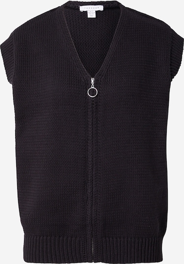 TOPSHOP Pletená vesta - černá, Produkt