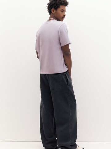 Pull&Bear Tričko – fialová
