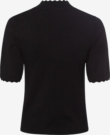 zero Strickshirt in Schwarz