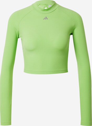 T-shirt fonctionnel 'Hiit' ADIDAS PERFORMANCE en vert : devant