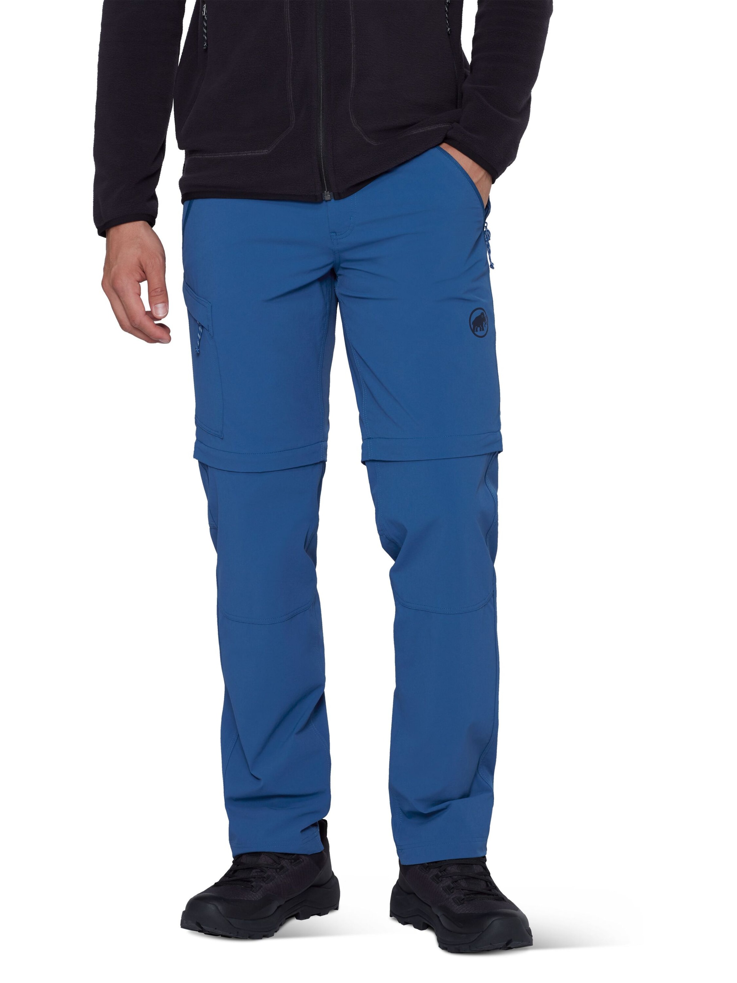 MAMMUT Regular Outdoorhose in Blau: Vorderseite