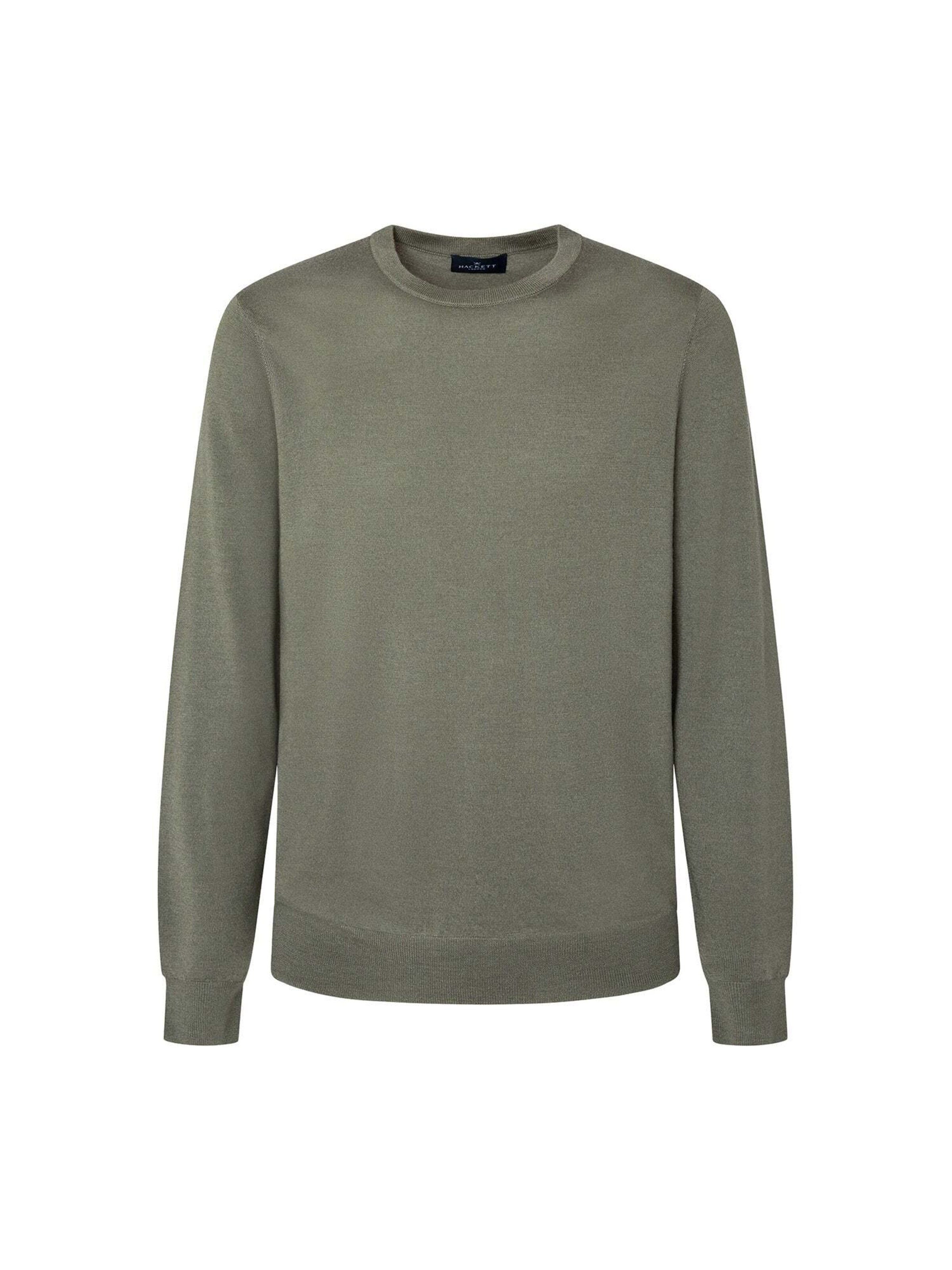 Hackett London Trui in Groen: voorkant