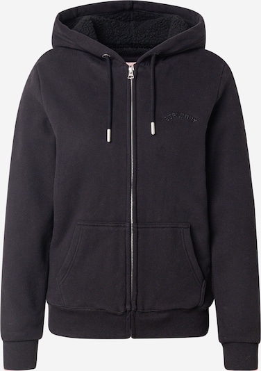 Superdry Collegetakki 'BORG' värissä musta, Tuotenäkymä