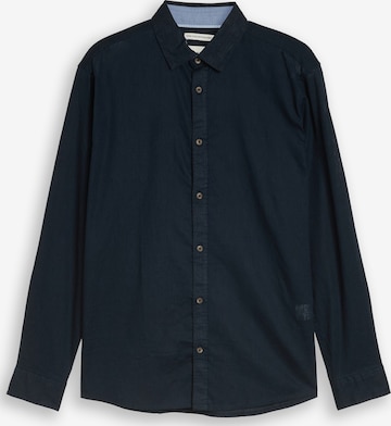 TOM TAILOR Рубашка в Синий: спереди