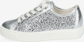 Paul Green Sneakers laag in Zilver