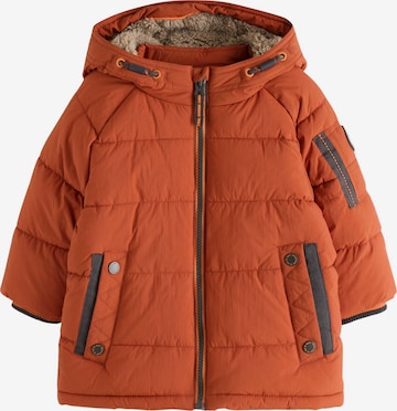 Manteau Next en orange : devant