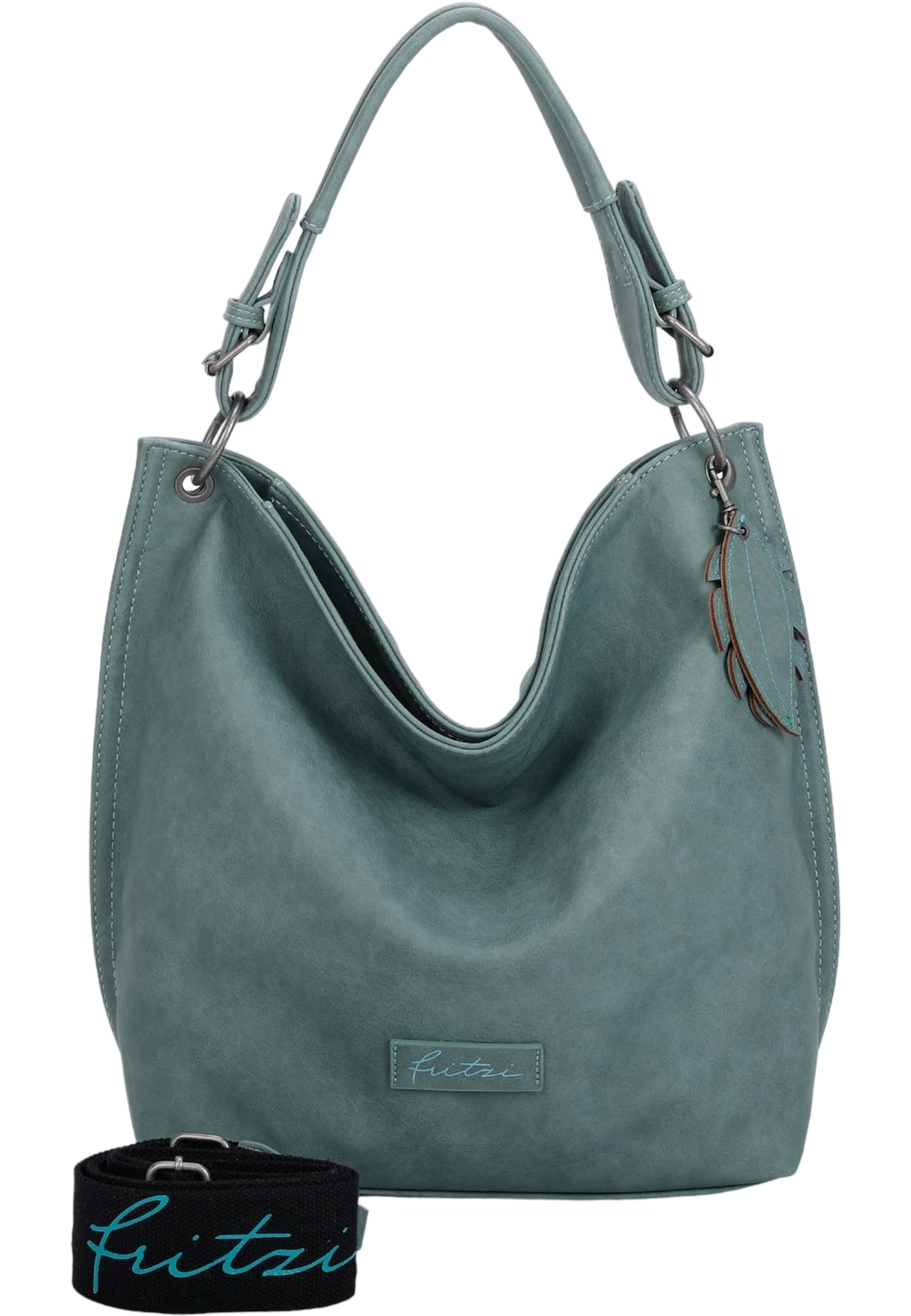 Fritzi aus Preußen Schultertasche in Grün: Vorderseite