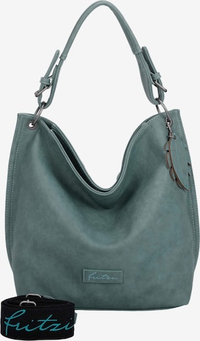 Fritzi aus Preußen Shoulder Bag in Green: front