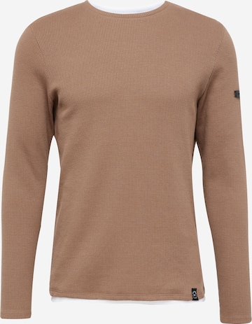 Key Largo Sweater 'Stefano' in Brown: front