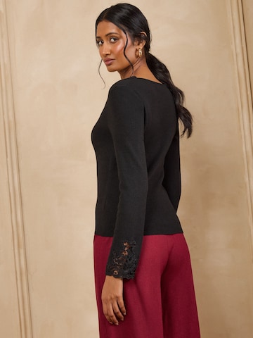 Pullover di love & roses in nero