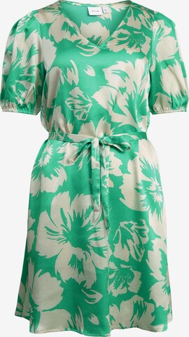 VILA Φόρεμα 'Paper' σε πράσινο: μπροστά