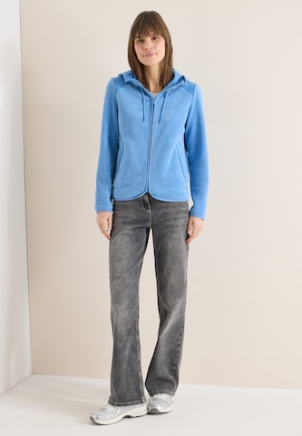 CECIL Fleecejacke in Blau