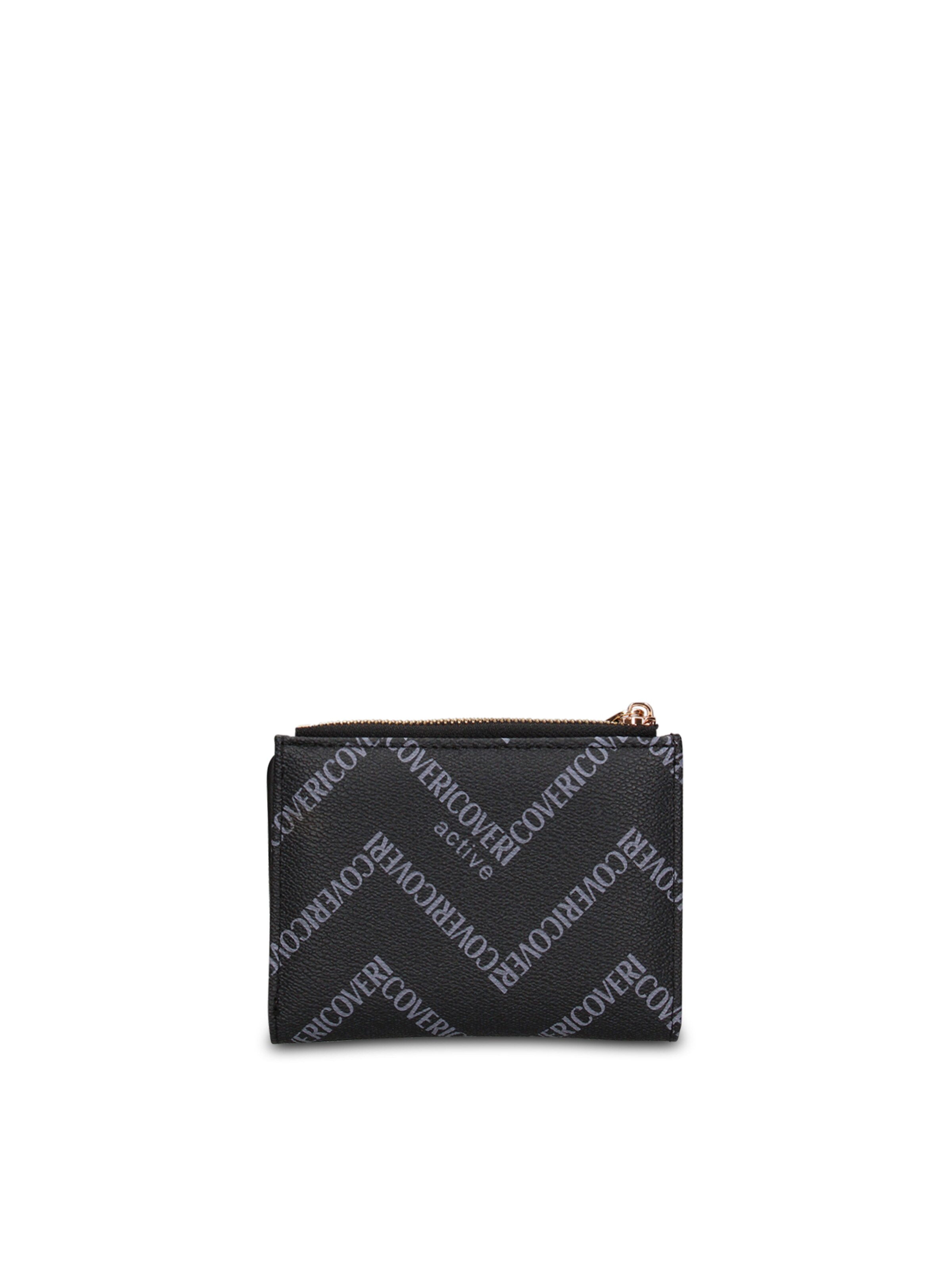 Portamonete 'Portafoglio donna Coveri Collection con bottone - Compatto e elegante' di Coveri Collection in nero