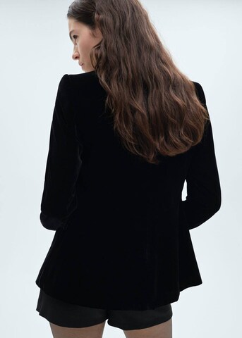 MANGO Blazer 'Combi' in Schwarz