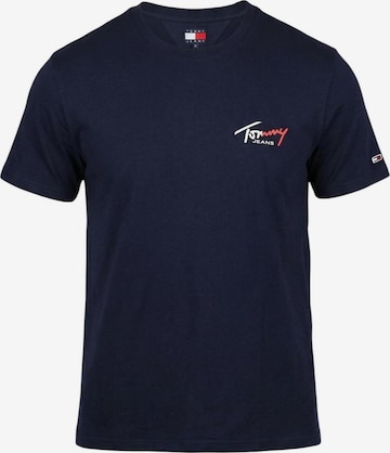 Maglietta 'DM0DM22538' di Tommy Jeans in blu: frontale