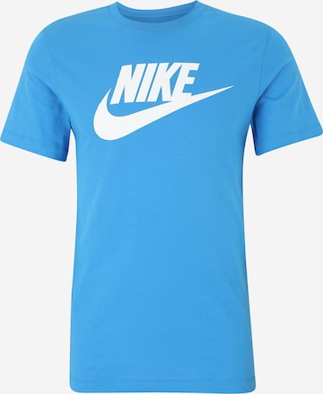 T-Shirt 'ICON FUTURA' Nike Sportswear en bleu : devant