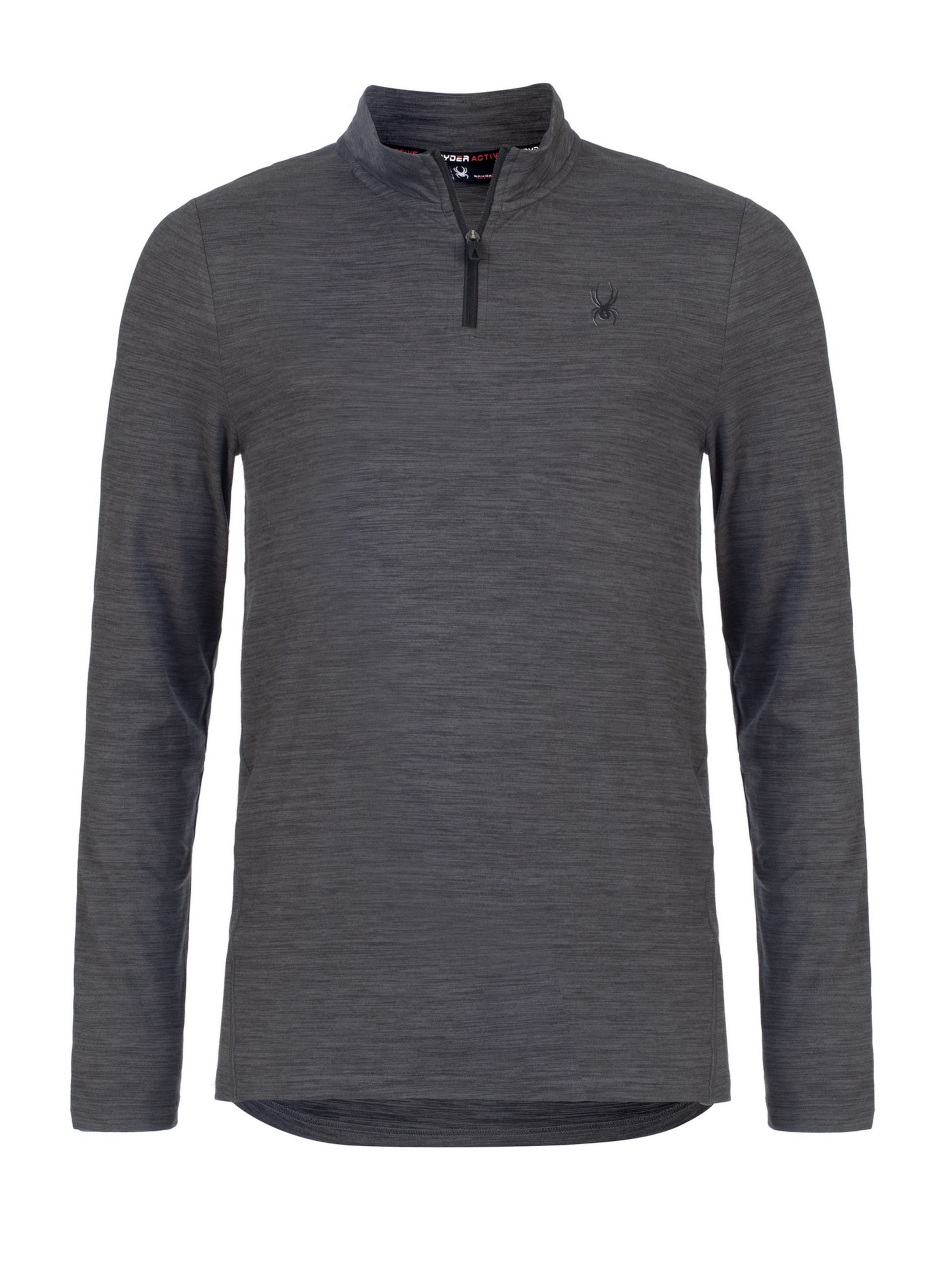 Spyder Αθλητική μπλούζα φούτερ σε σκούρο γκρι, Άποψη προϊόντος